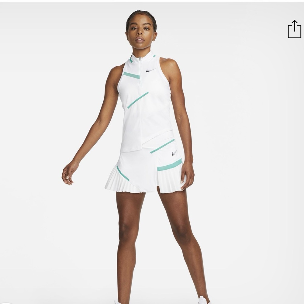 Nike Tennis Court Dri-Fit Skirt Women White